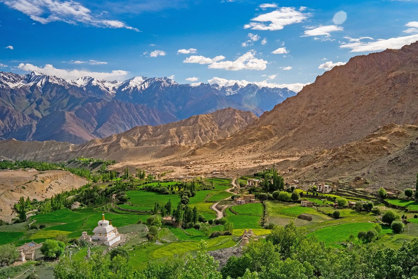 Ladakh Envions du monastère de Likir