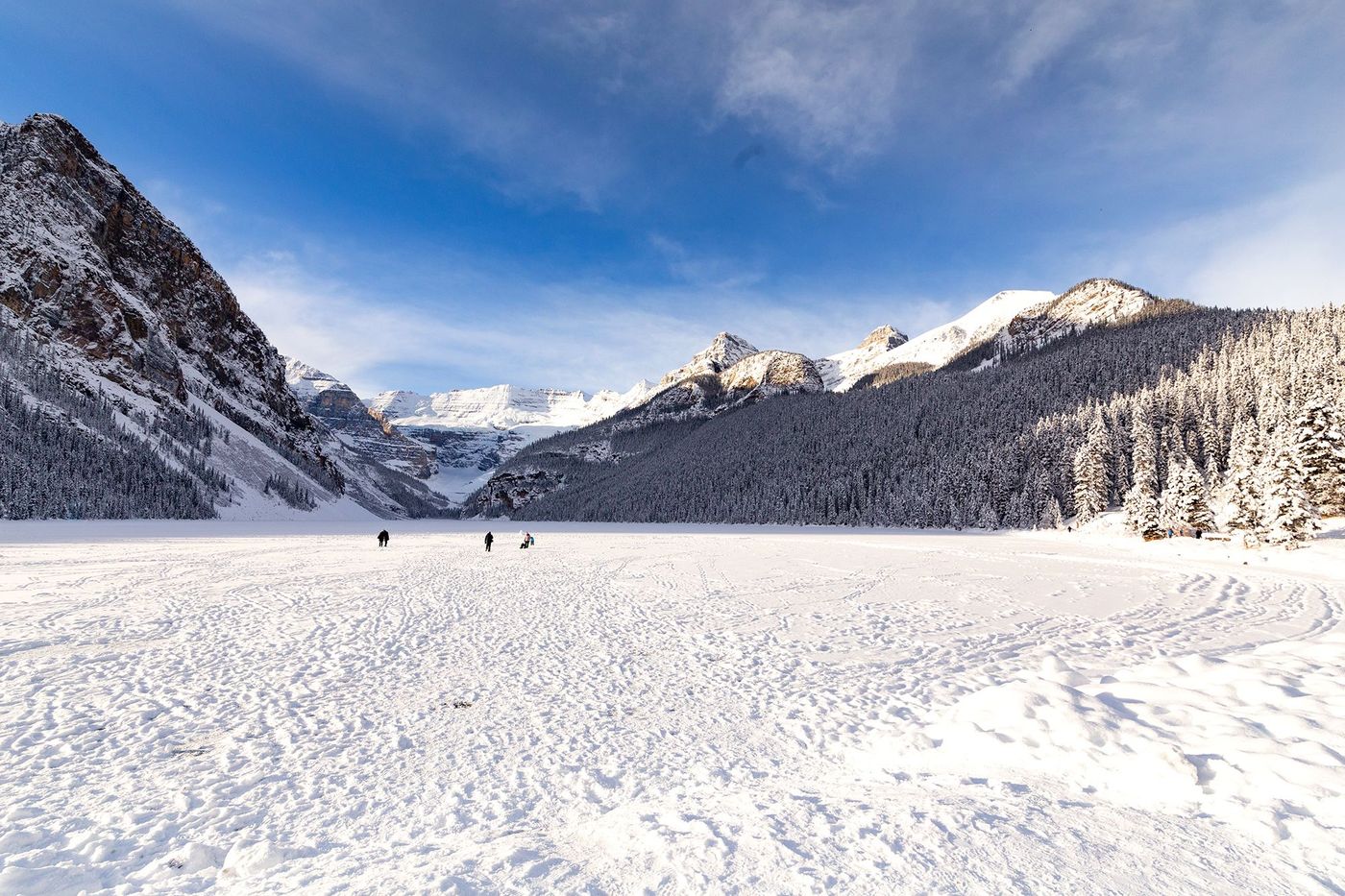 Lake Louise enneigé