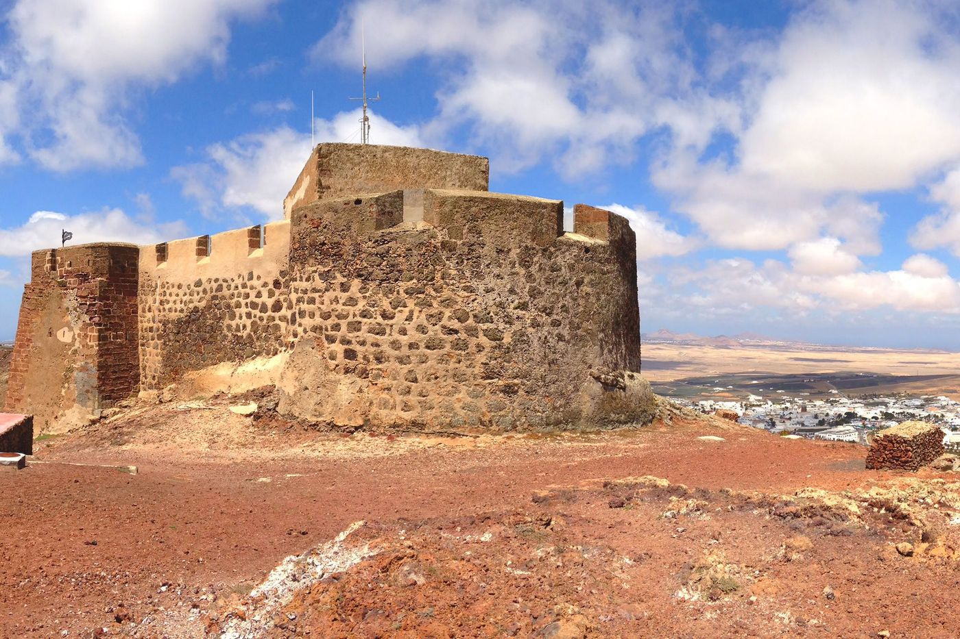 Lanzarote Teguise Castillo de Santa Barbara