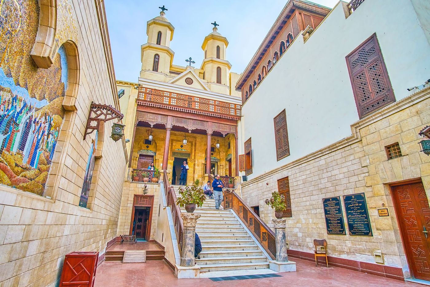 Le Caire Eglise Al Moallaqah