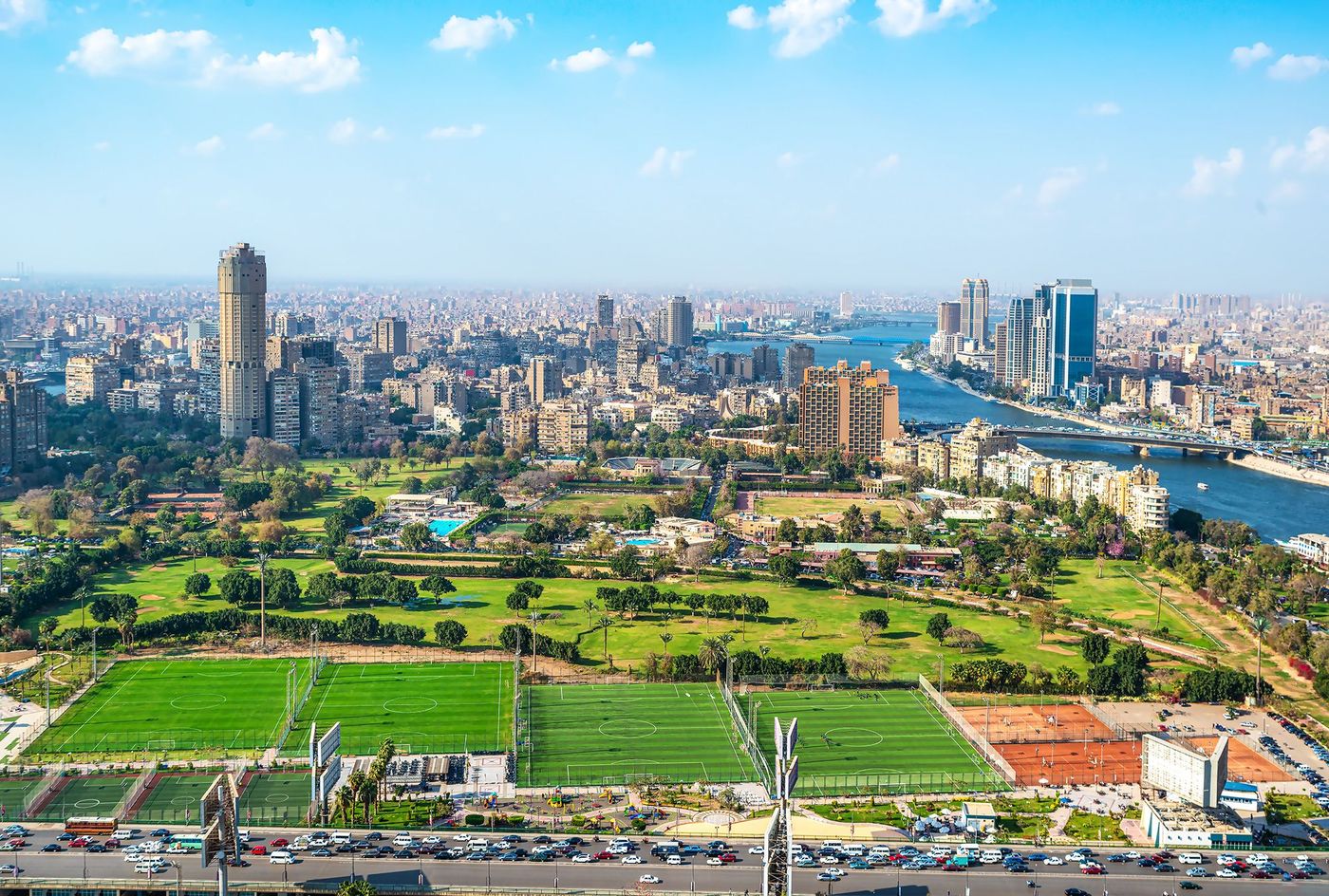 Le Caire Île de Gezira