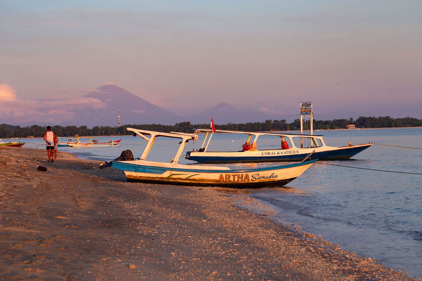 Lever de soleil - mont Agung