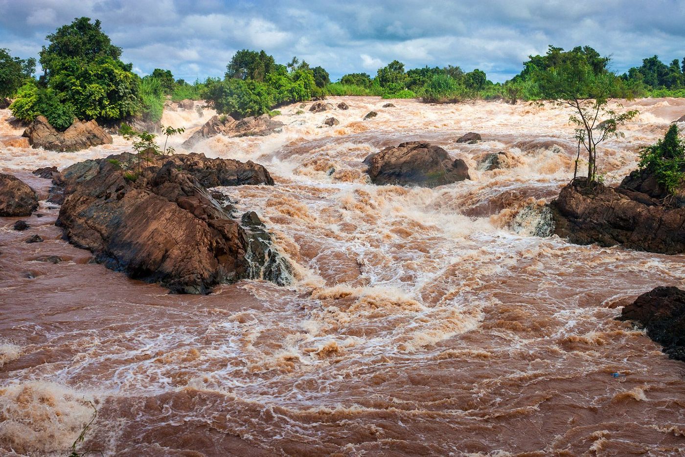 Asie Cambodge Li Phi Falls