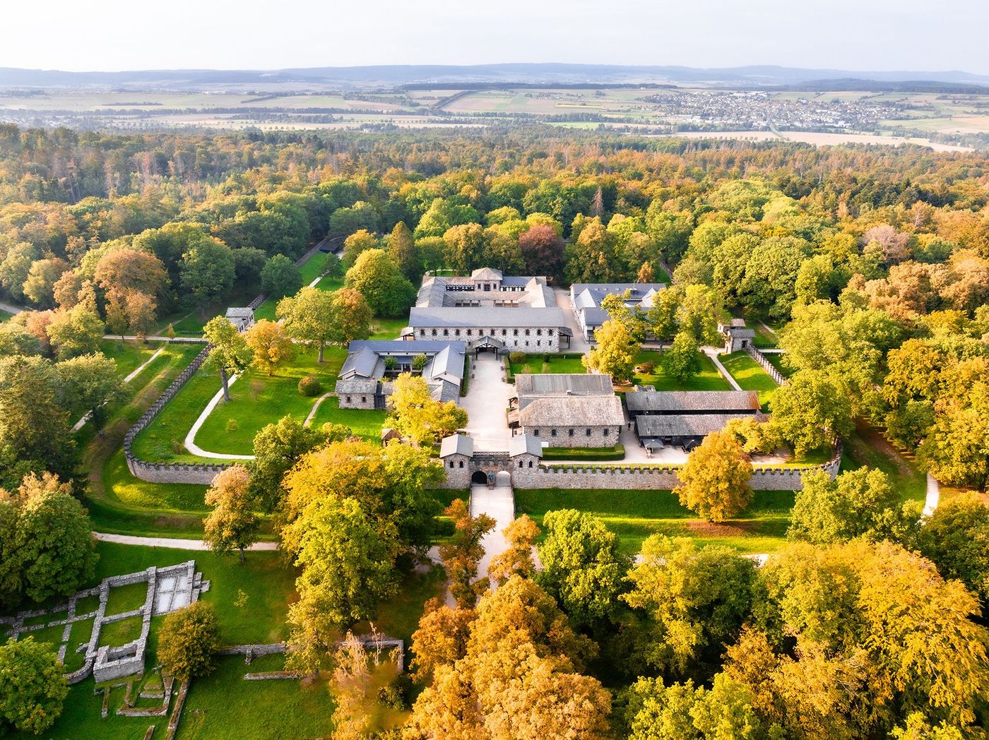 Le fort romain de Saalburg, à Bad Homburg