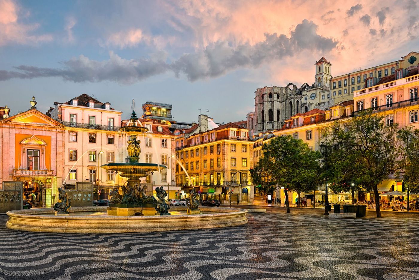 Lisbonne Square Rossio