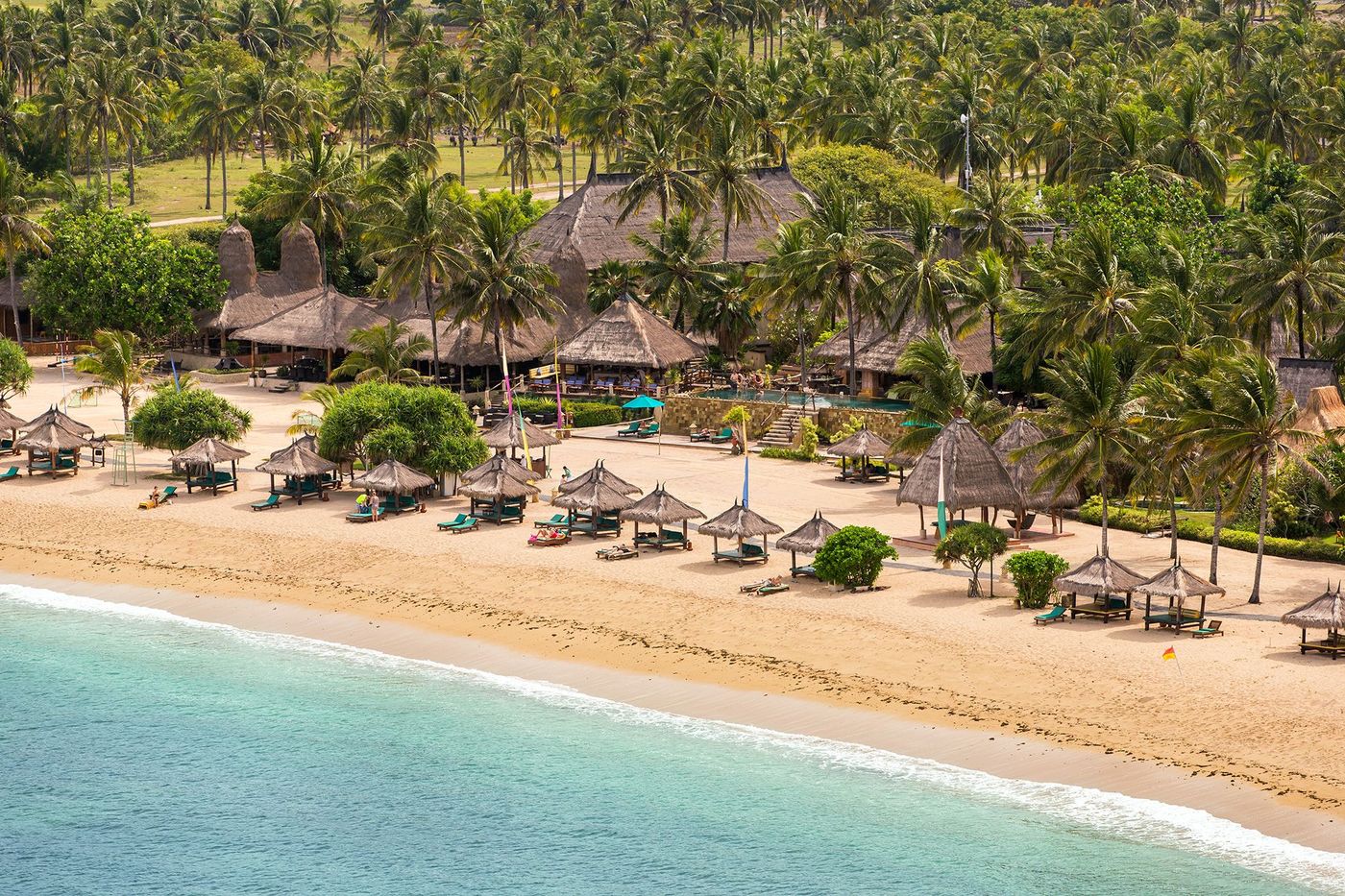 Indonésie Lombok Resort Plage de Kuta