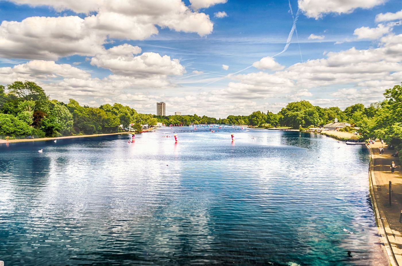 Londres Hyde Park Serpentine
