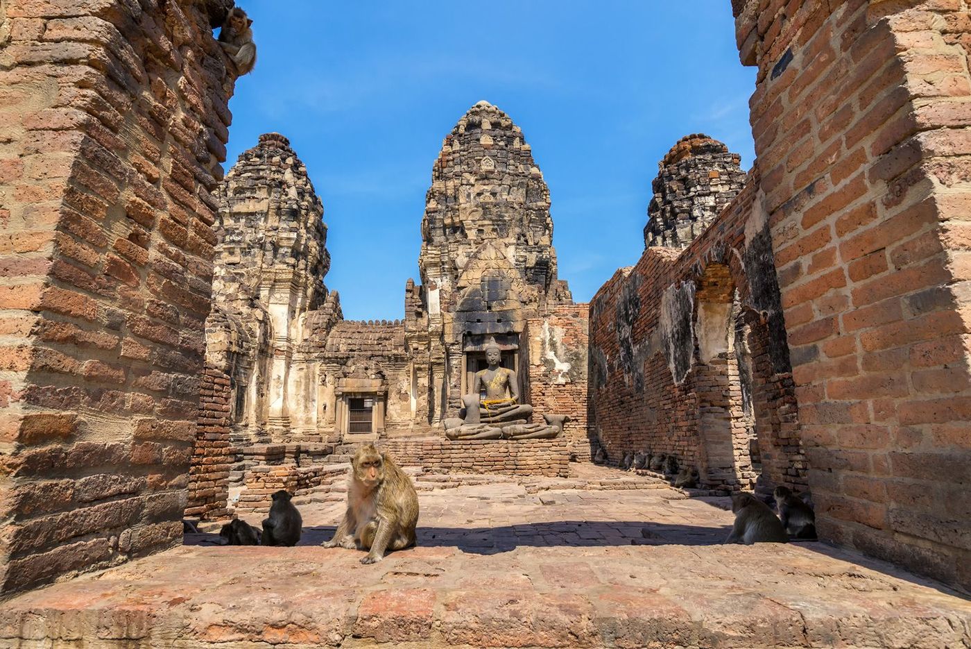 Lopburi Wat Phra Prang Sam Yod