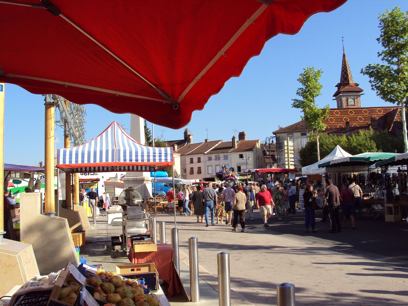 France Louhans Marché