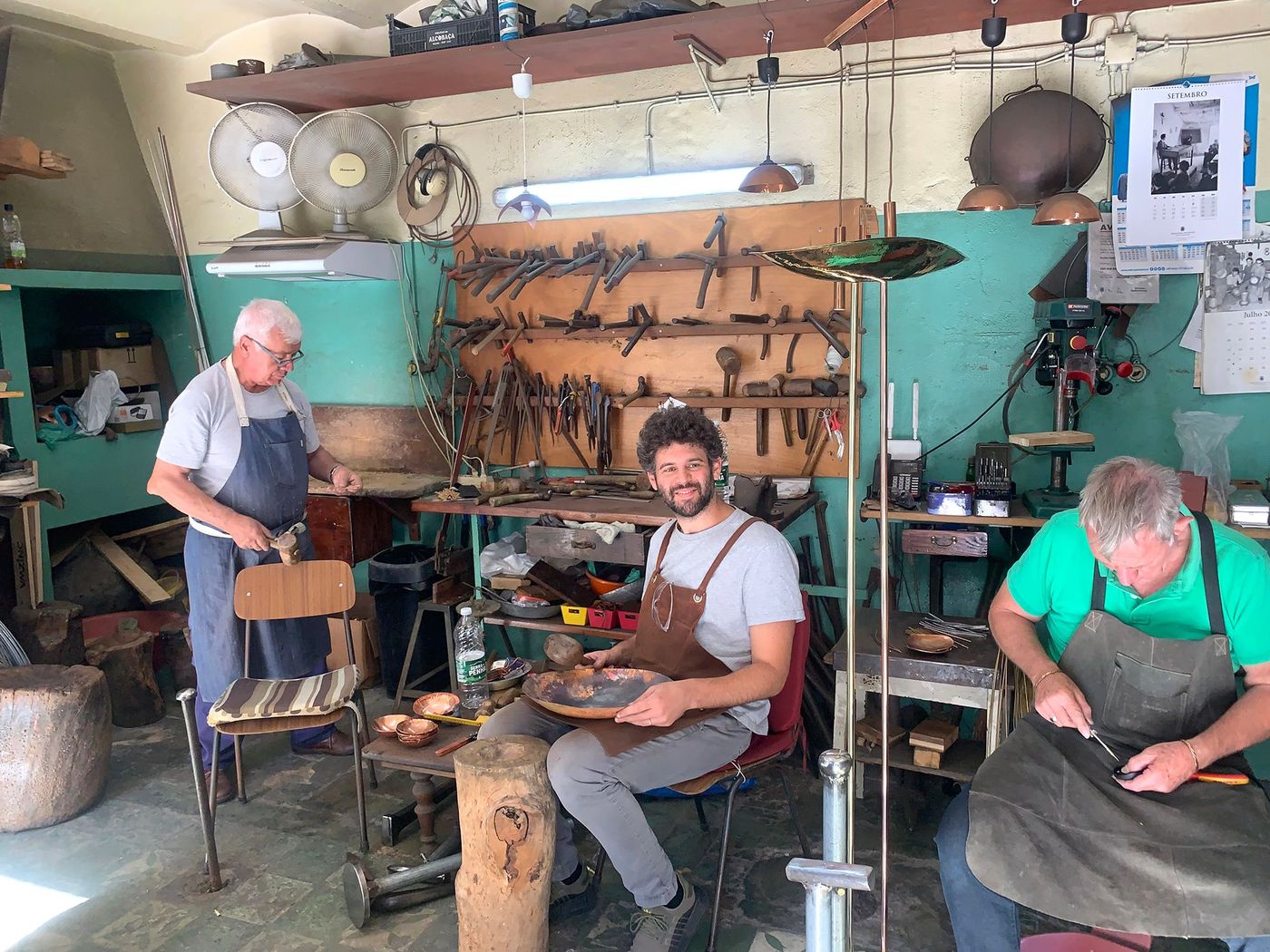 Loulé Criativo -atelier ferronnerie