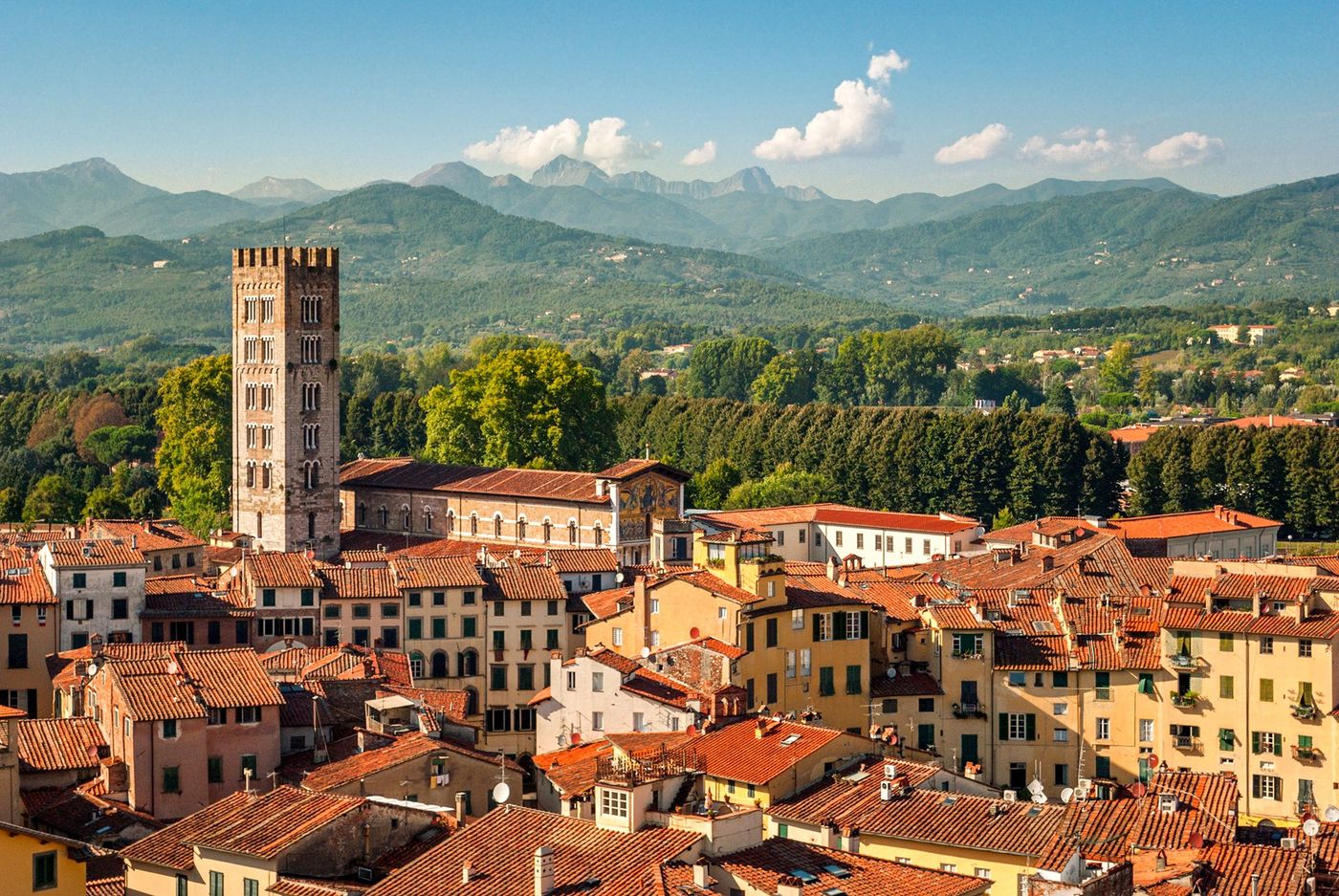 Lucca - cathédrale San Martino et la basilique San Frediano
