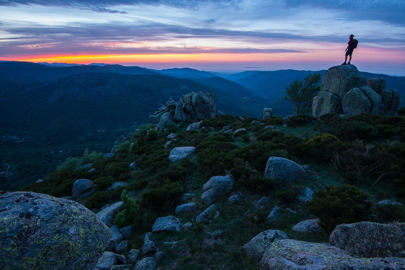Lever de Soleil - Montselgues