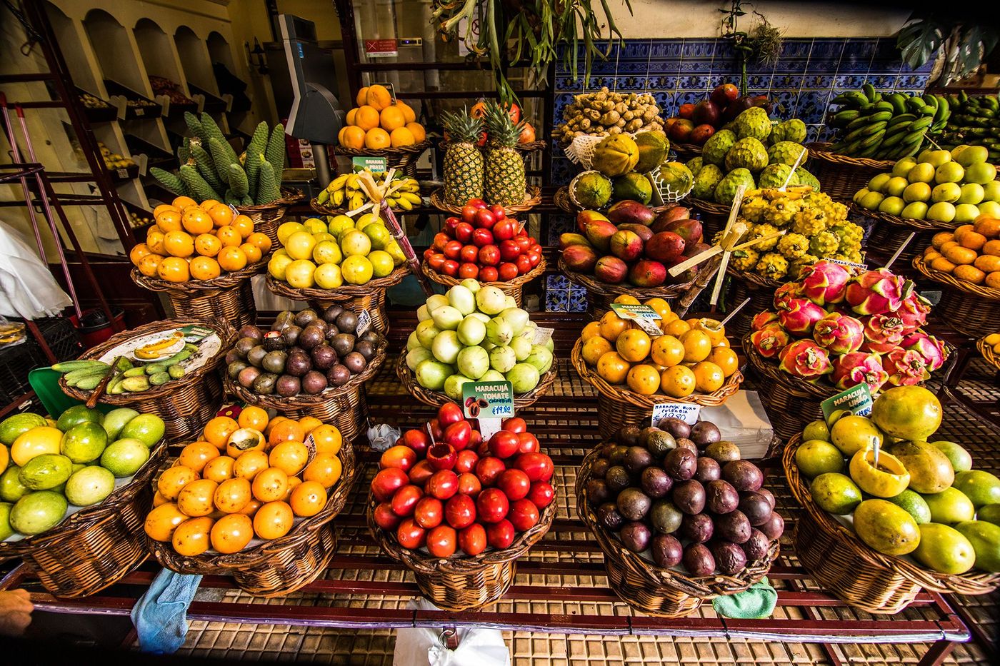 Madère Funchal Mercado dos Lavradores