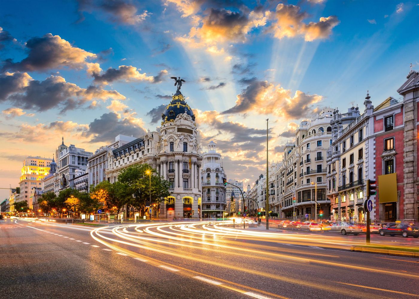 Madrid Gran Via Espagne