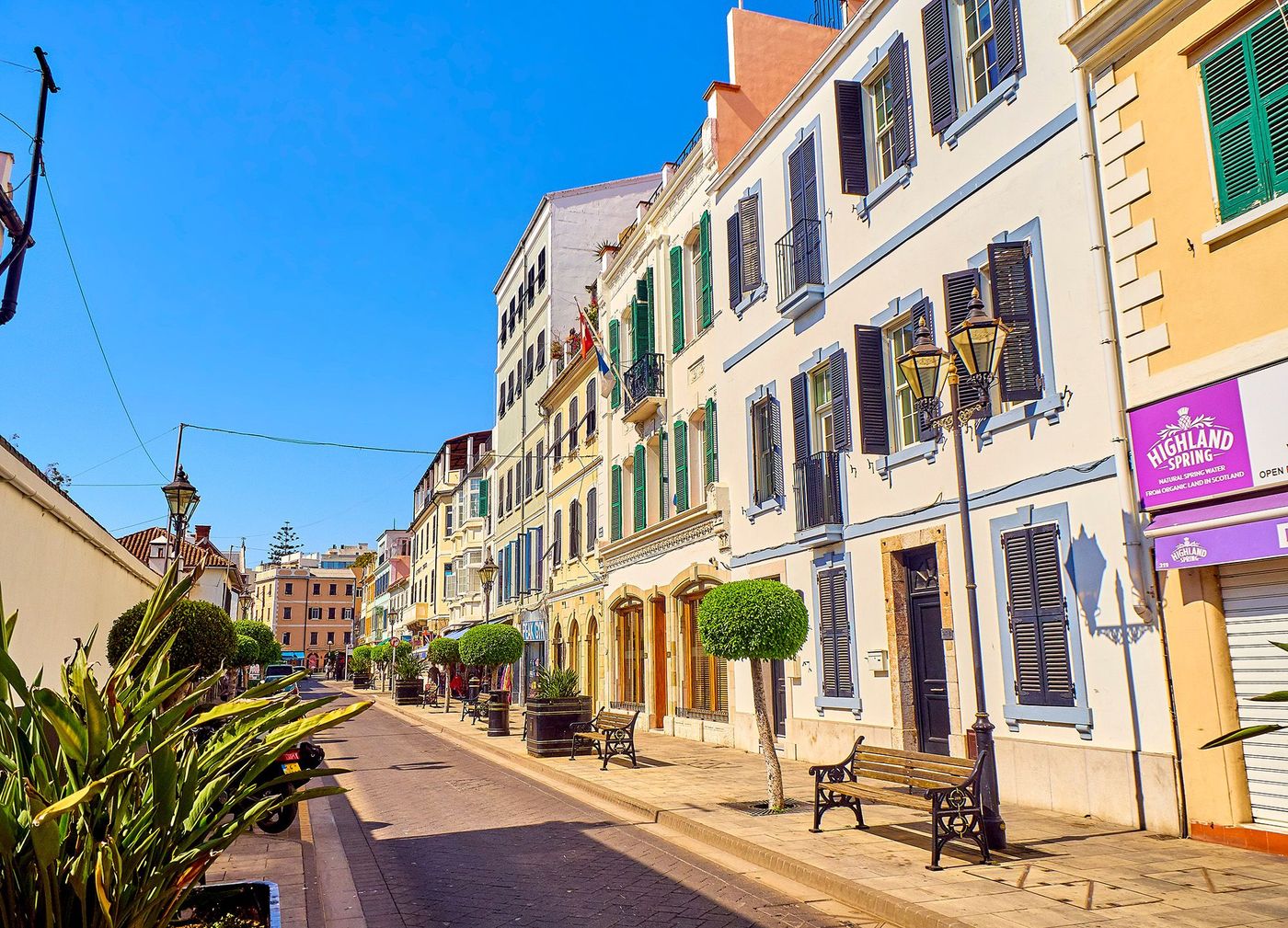 Main street - Gibraltar