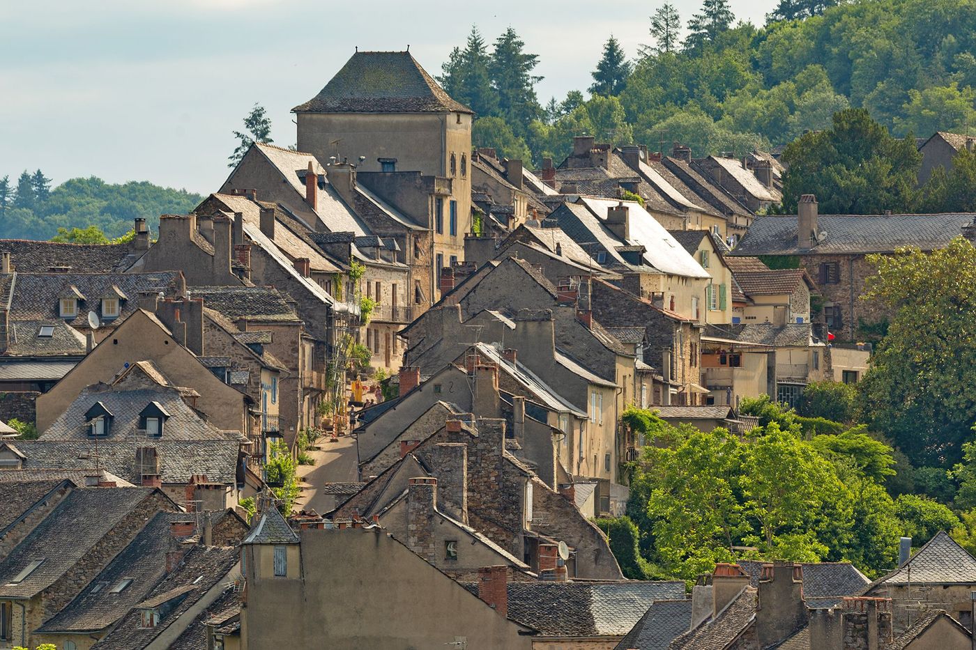 Maisons en pierre à pans de bois - Najac