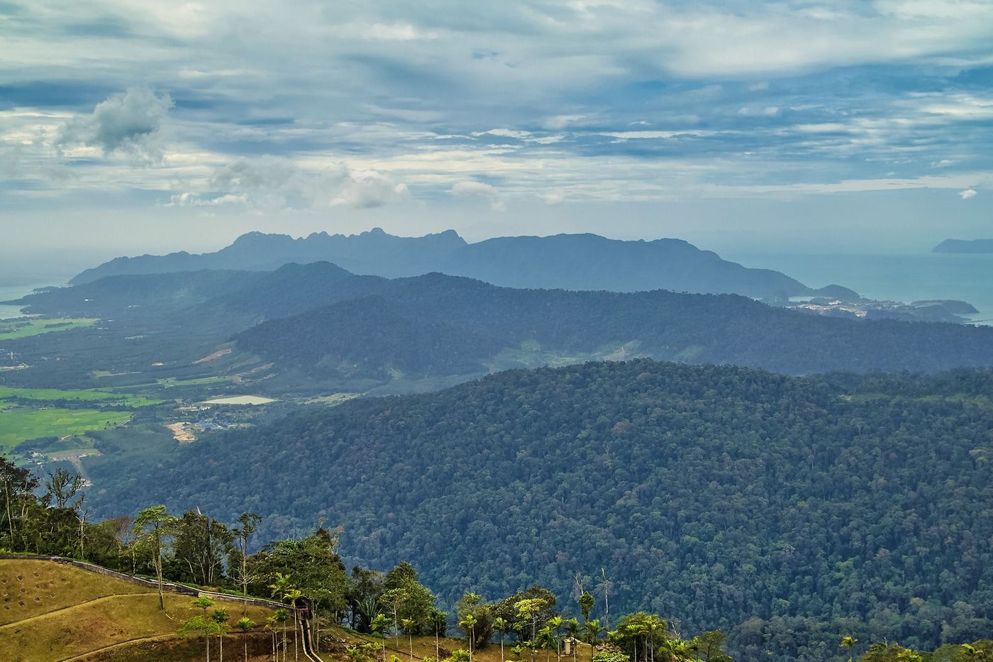 Malaisie Langkawi Panorama du Mont Gunung Raya