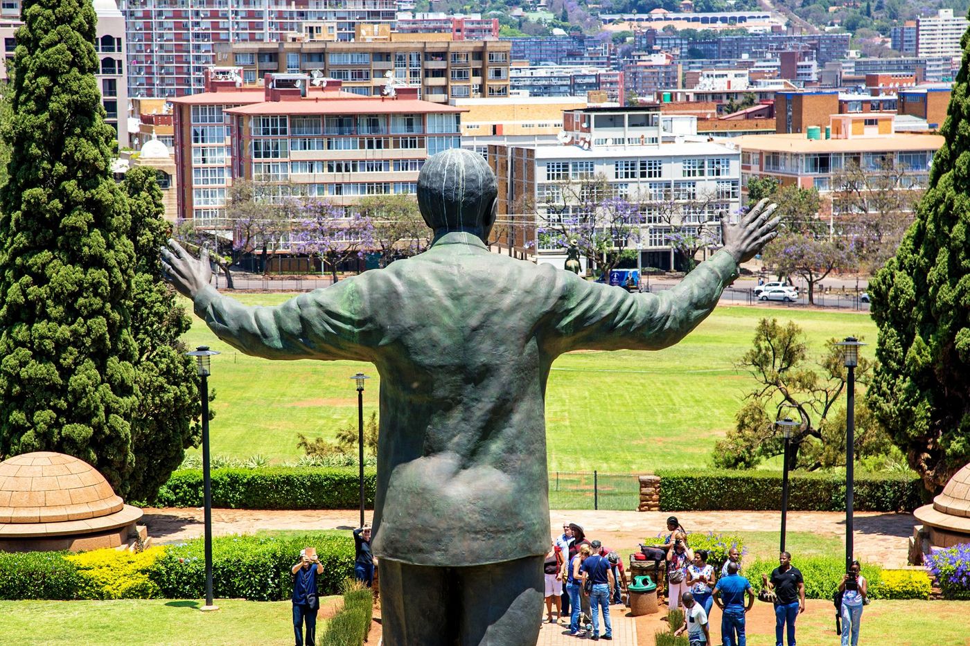 Mandela Statue Afrique du Sud