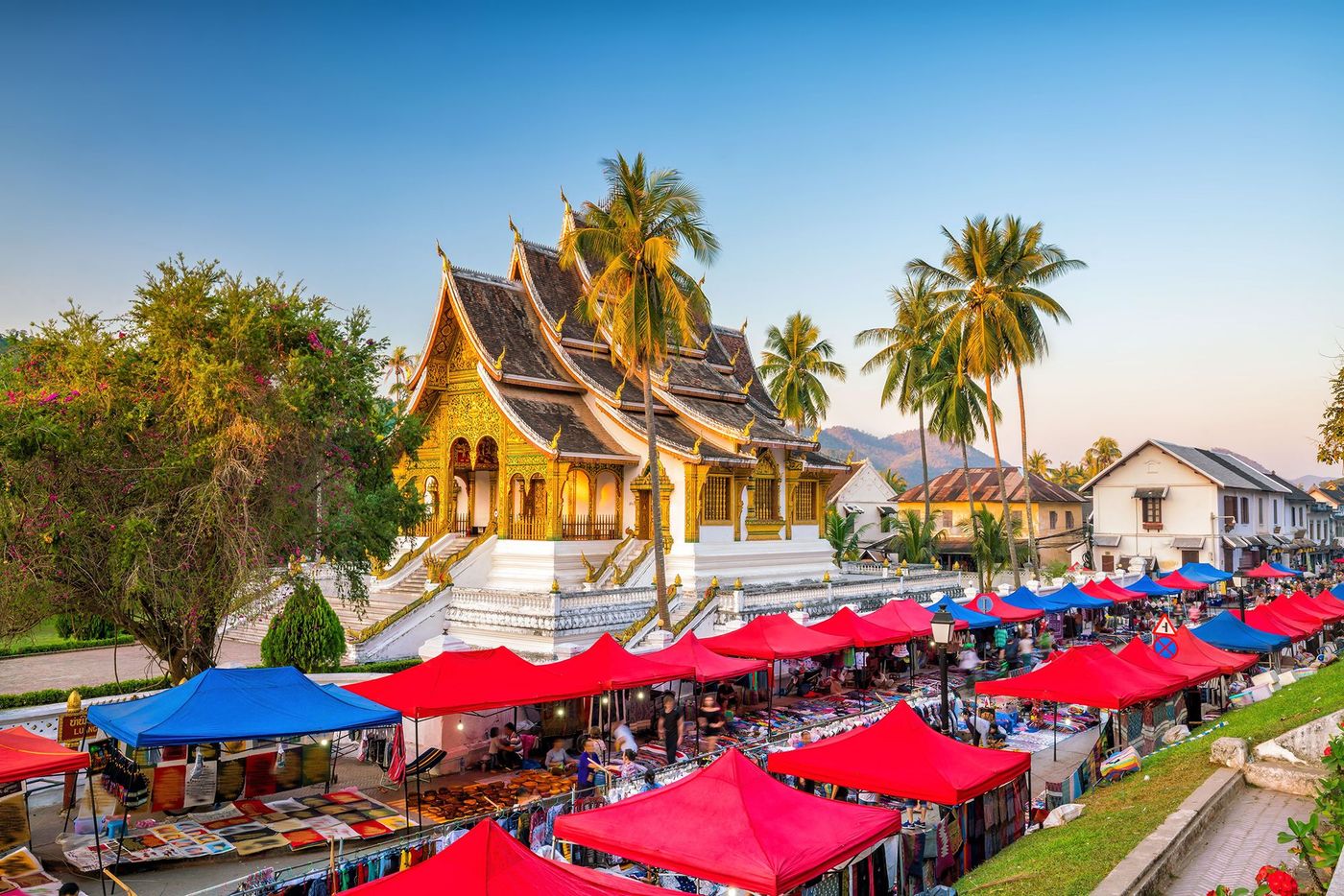 Marché de nuit - Luang Prabang
