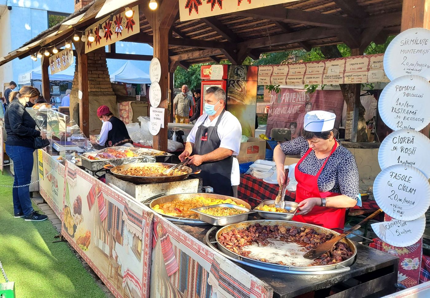 Marché - plats traditionnels