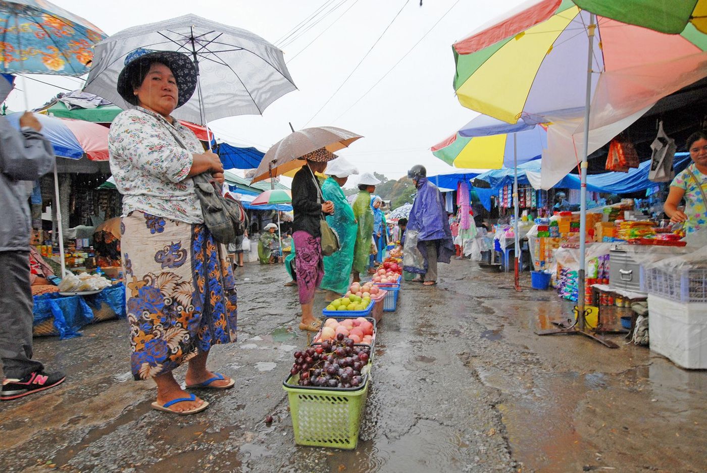 Birmanie Kengtung Marché