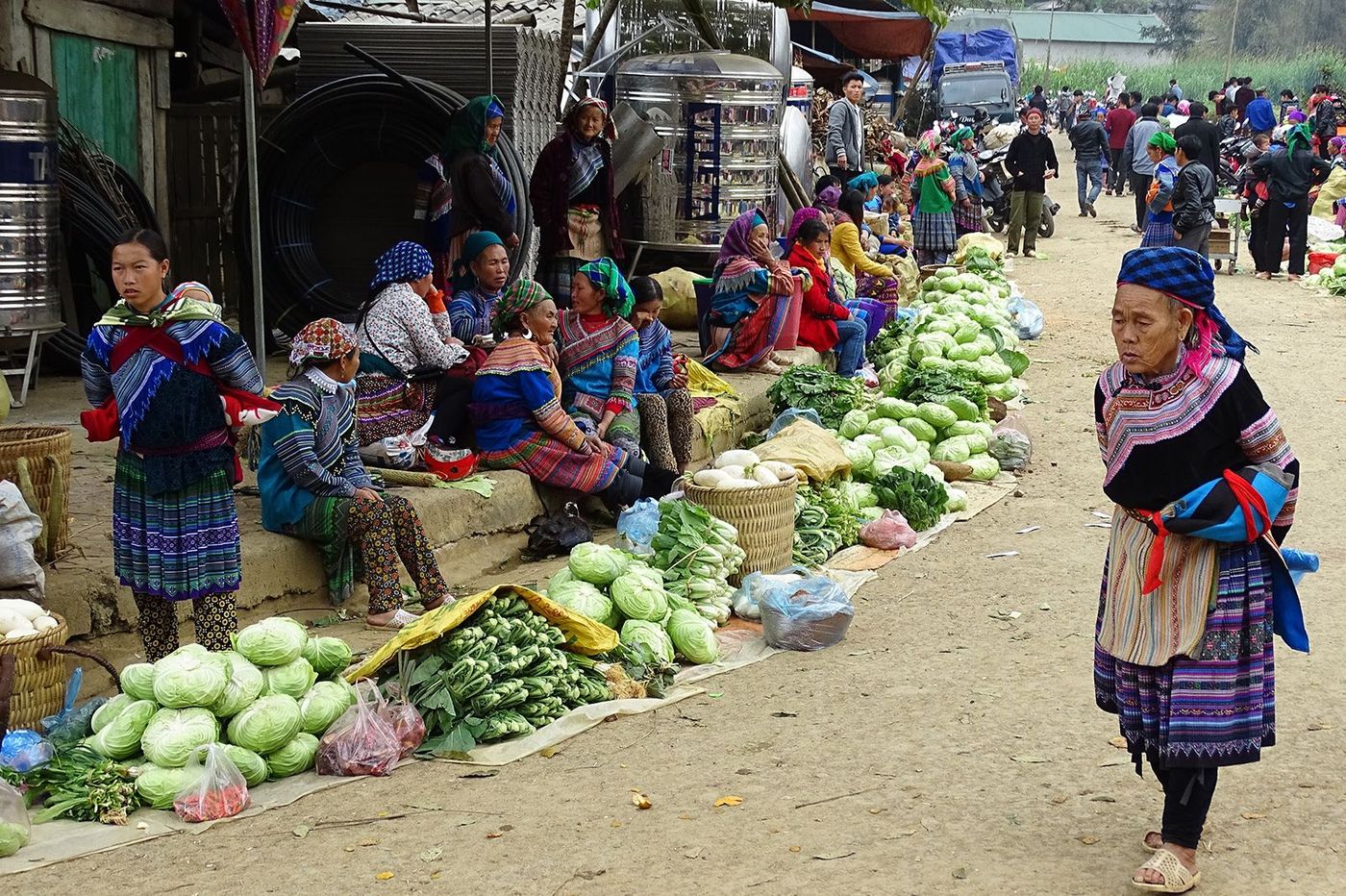 Vietnam Marché ethnique