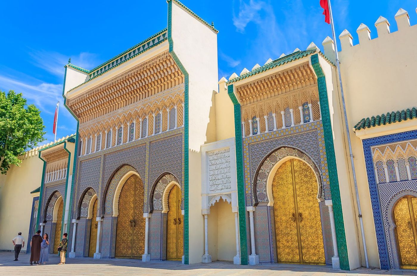Maroc Marrakech Palais Roi
