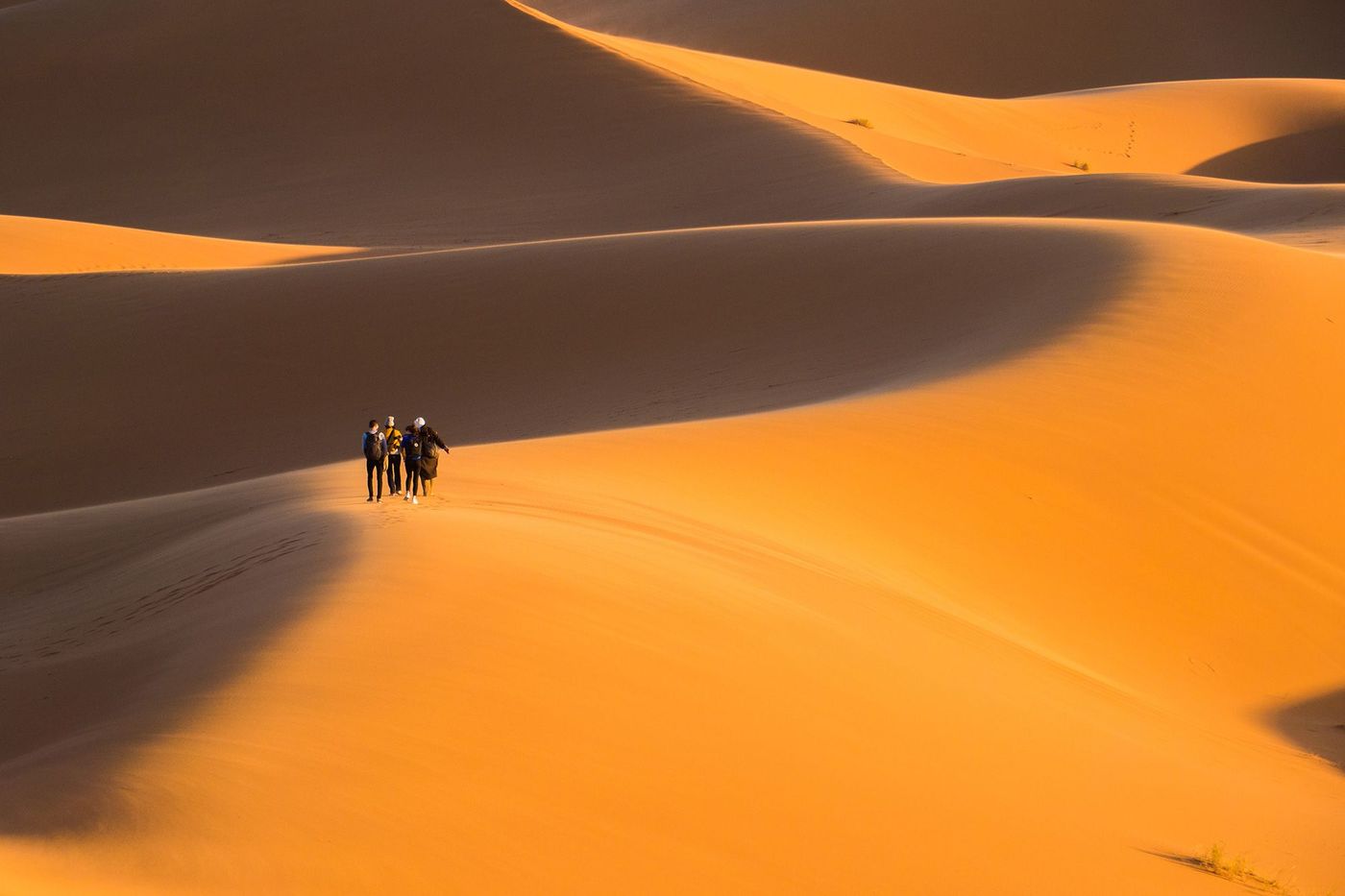 Maroc Erg Chebbi Dunes de Merzouga