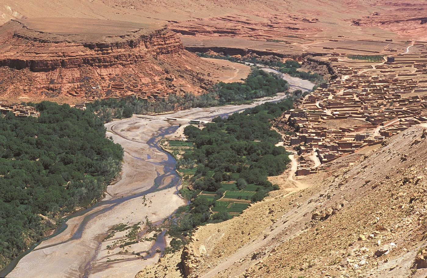 Maroc Vallée des roses