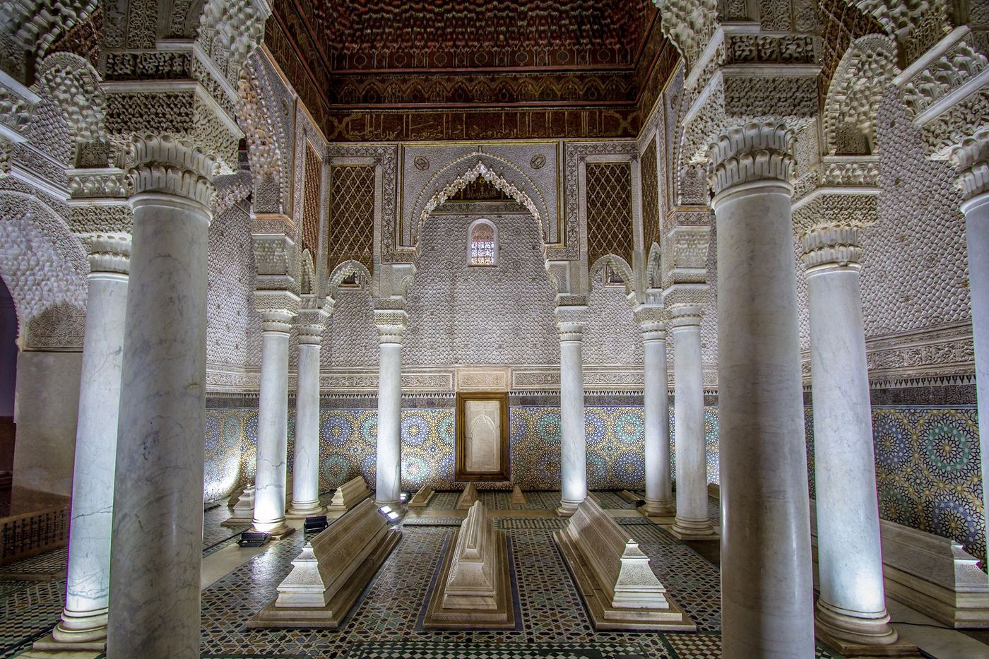 Marrakech Tombeaux saadiens