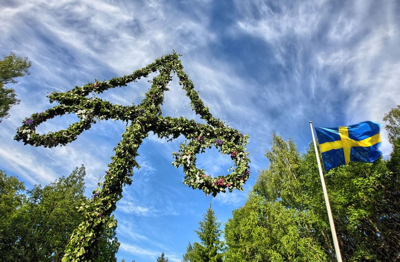 Suède Stockholm Mat de la Saint-Jean Midsommar