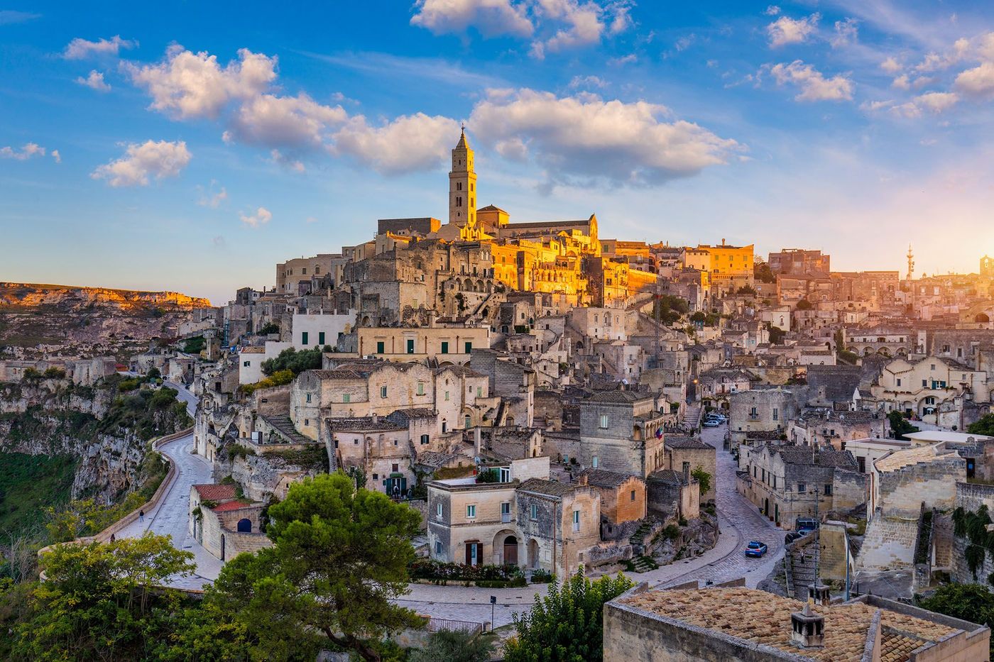 La vieille ville de Matera en Basilicate - Italie