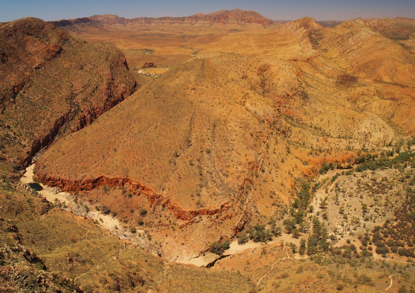 Australie MacDonnell Ranges Ormiston gorge