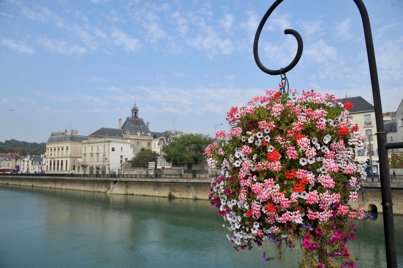 Meaux Ville Fleurs