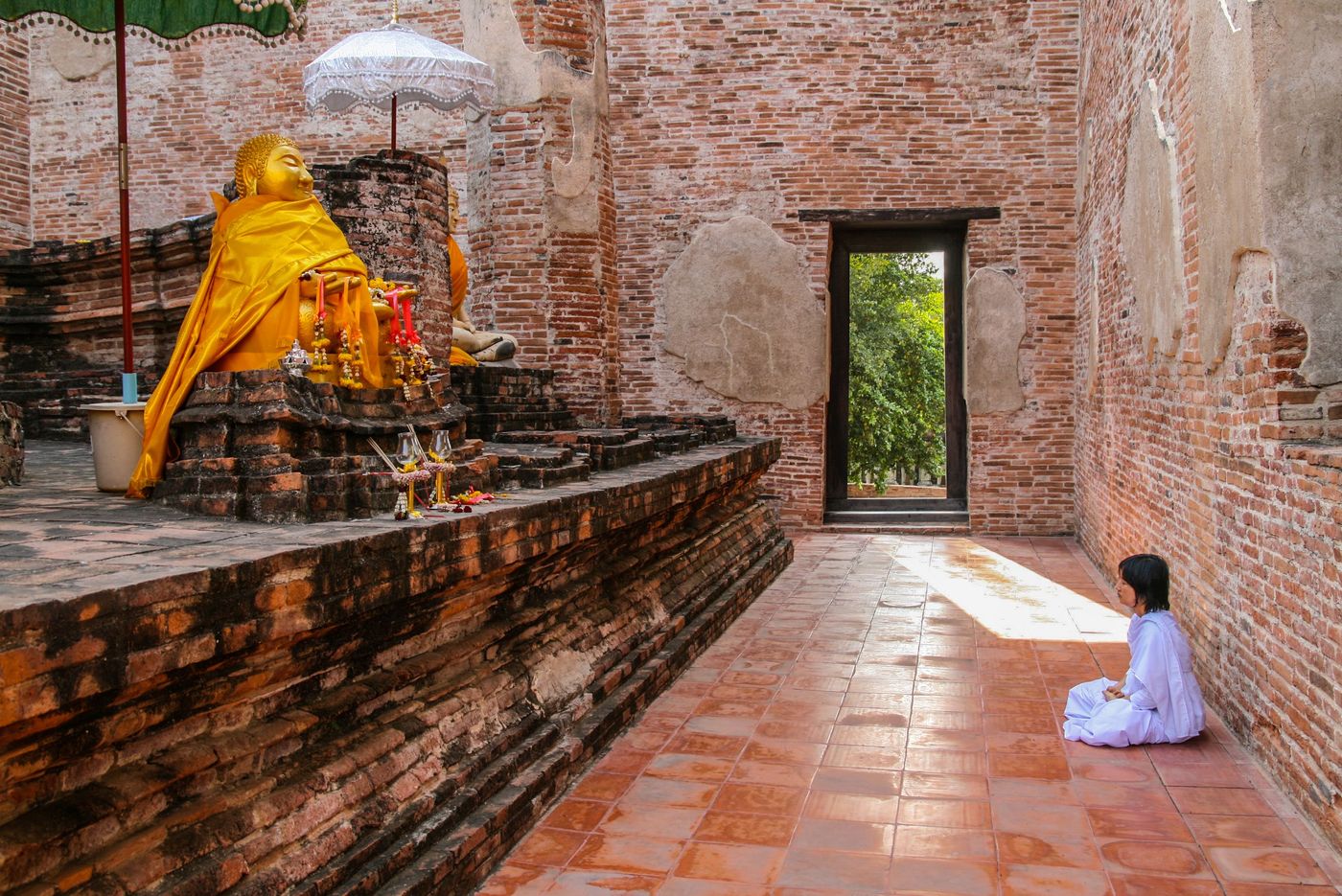 Thaïlande Méditation à Ayutthaya