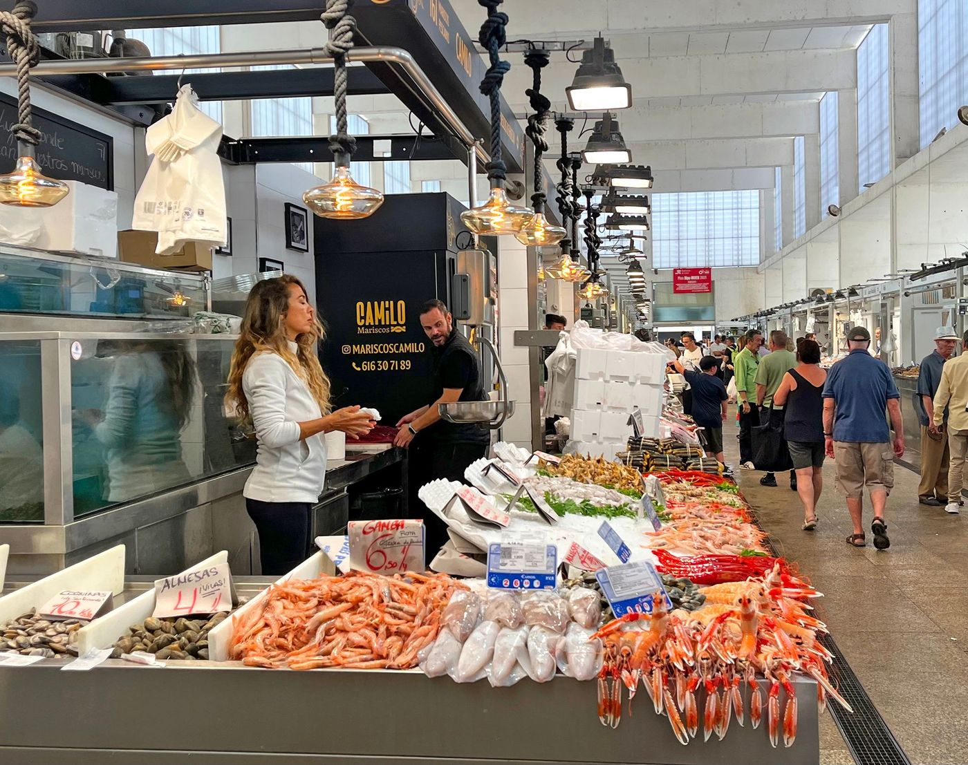 Mercado central de Cadix