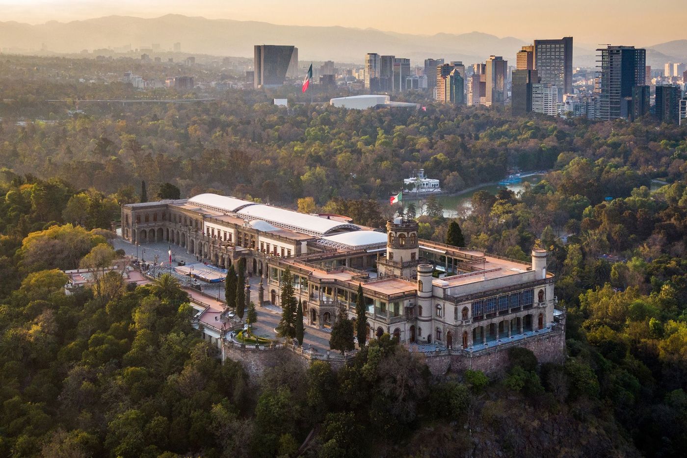 Mexico Bois et château de Chapultepec