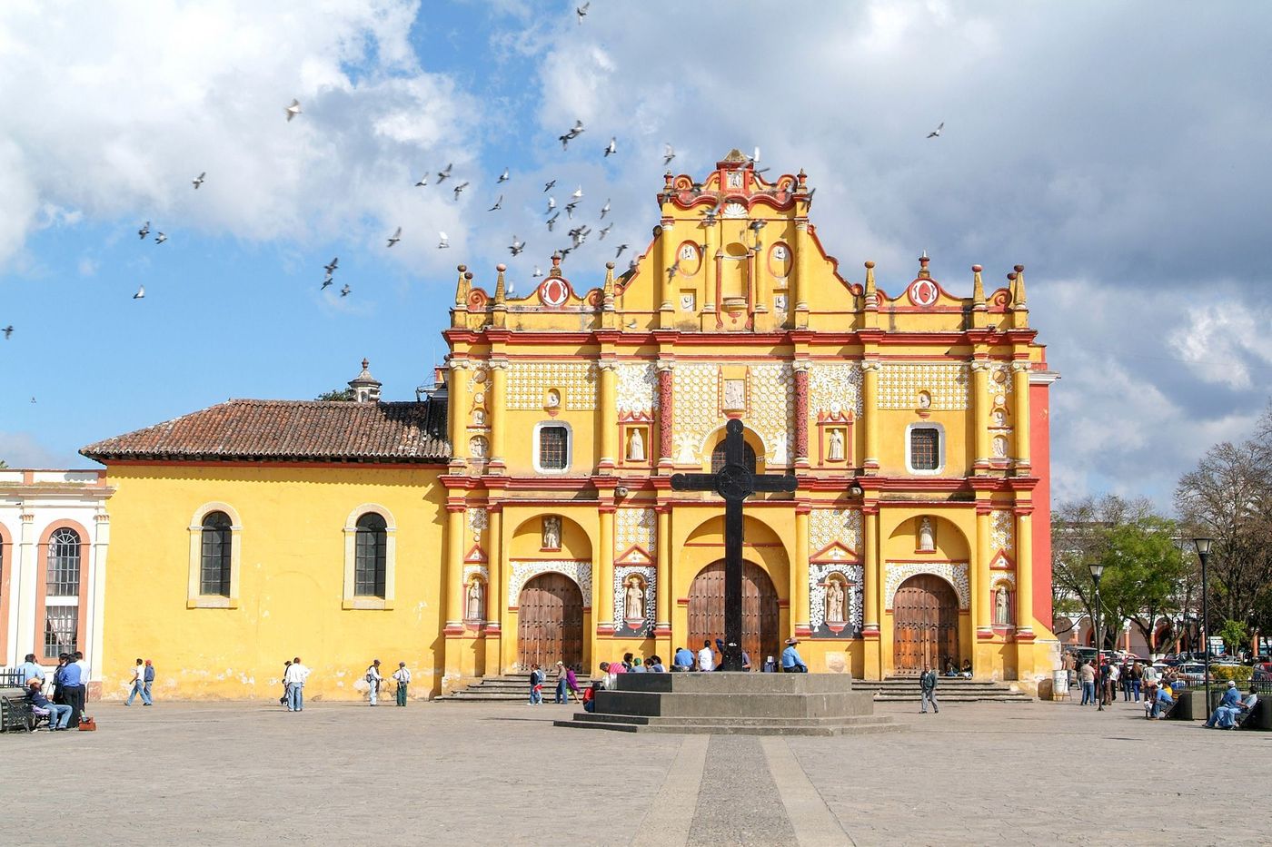 Mexique San Cristobal de Las Casas Cathédrale
