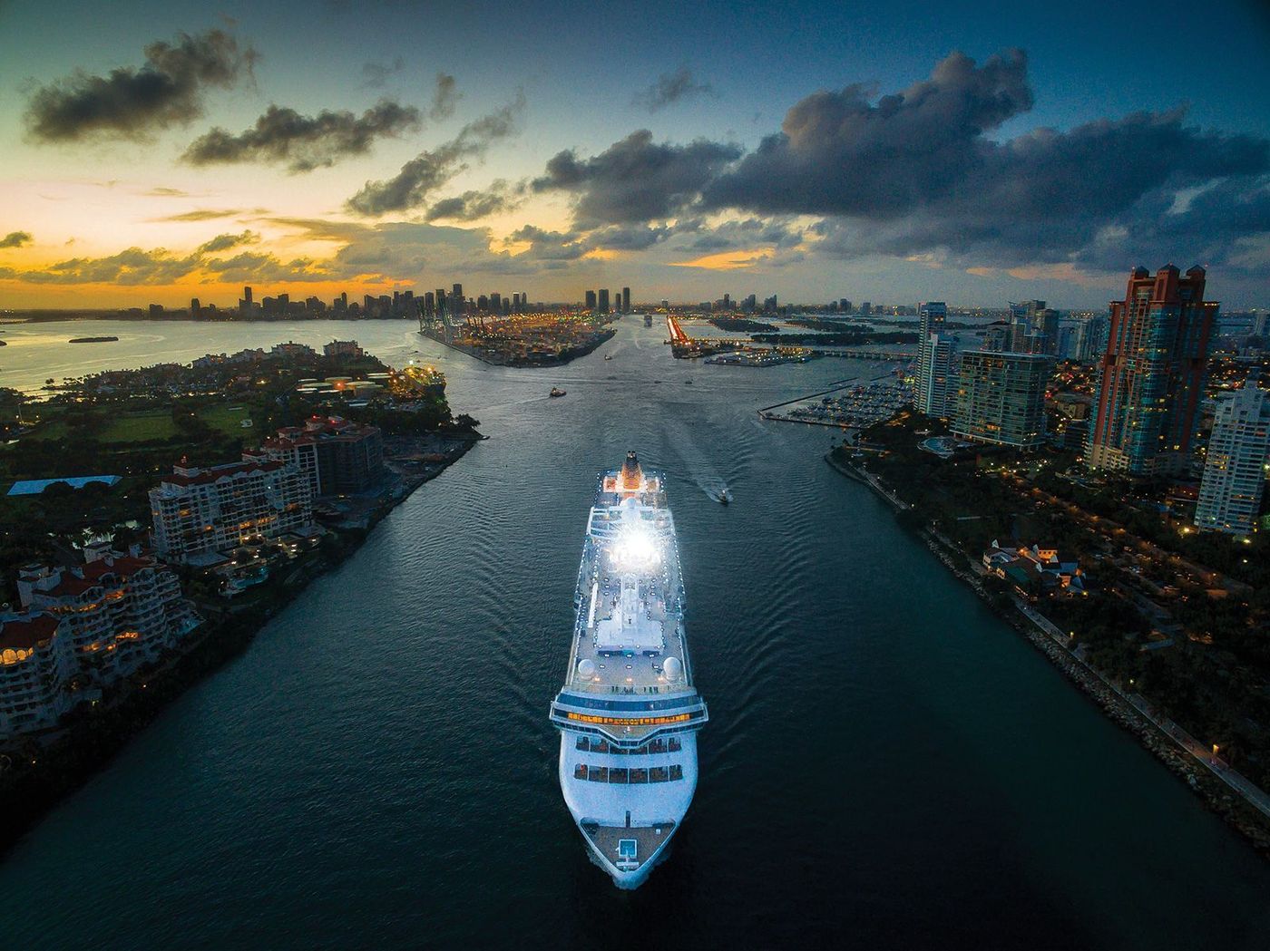 USA Miami Bateau de croisière