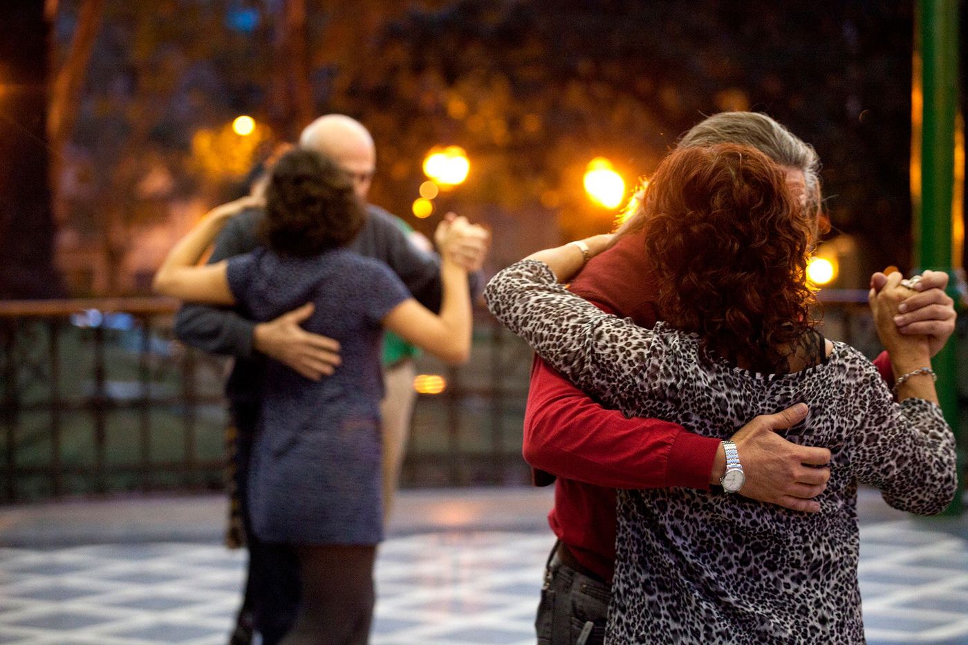 Milonga à la glorieta Belgrano