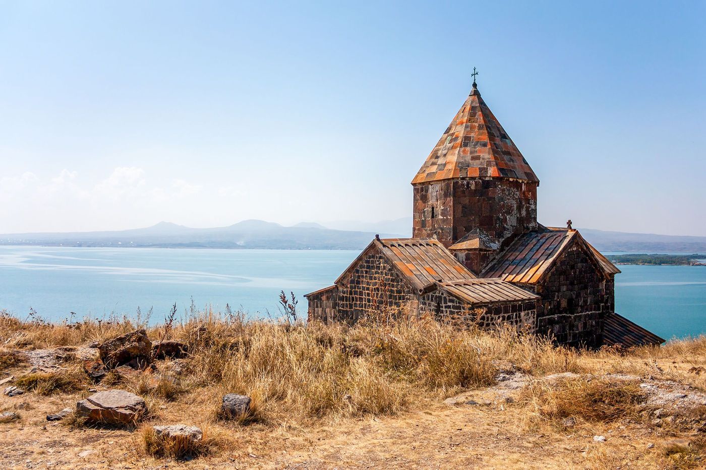 Ancien monastère Sevanavank à Sevan - Arménie