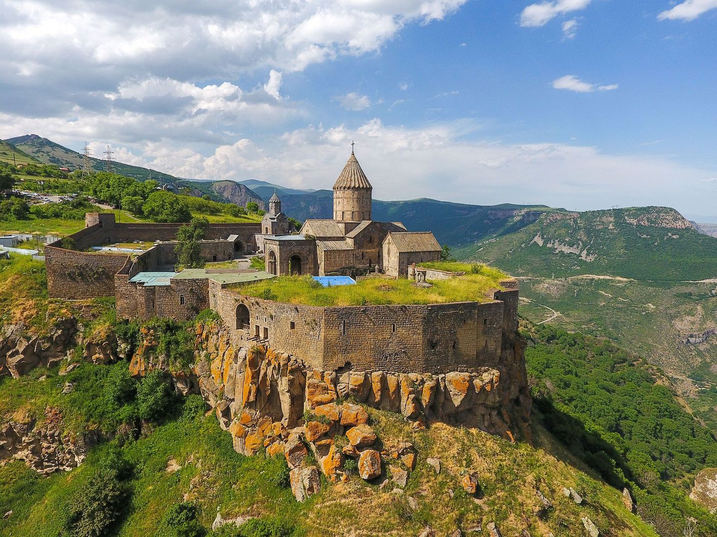 Monastère et montagne de Tatev - Arménie