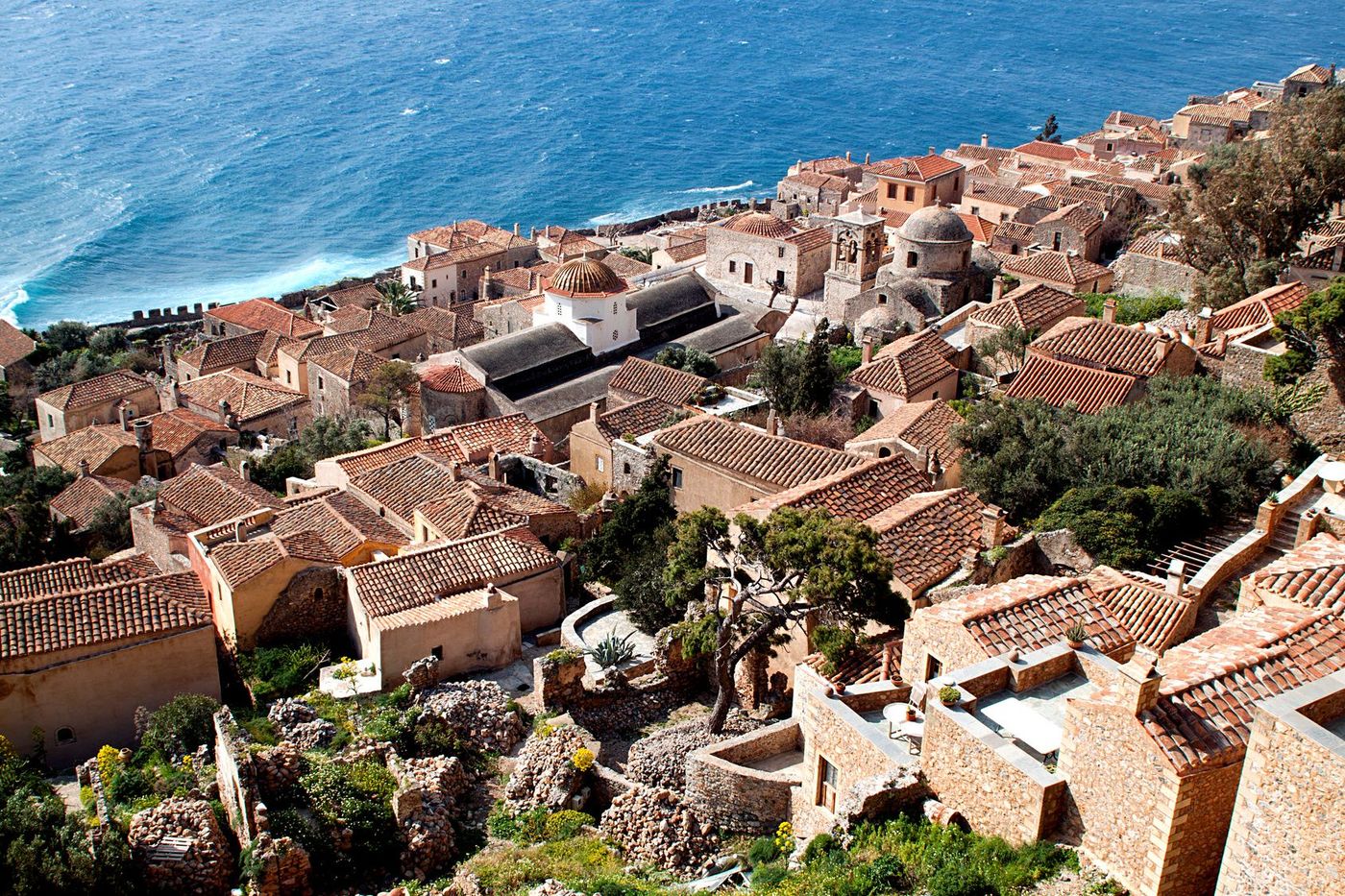 Monemvasia Grèce Village
