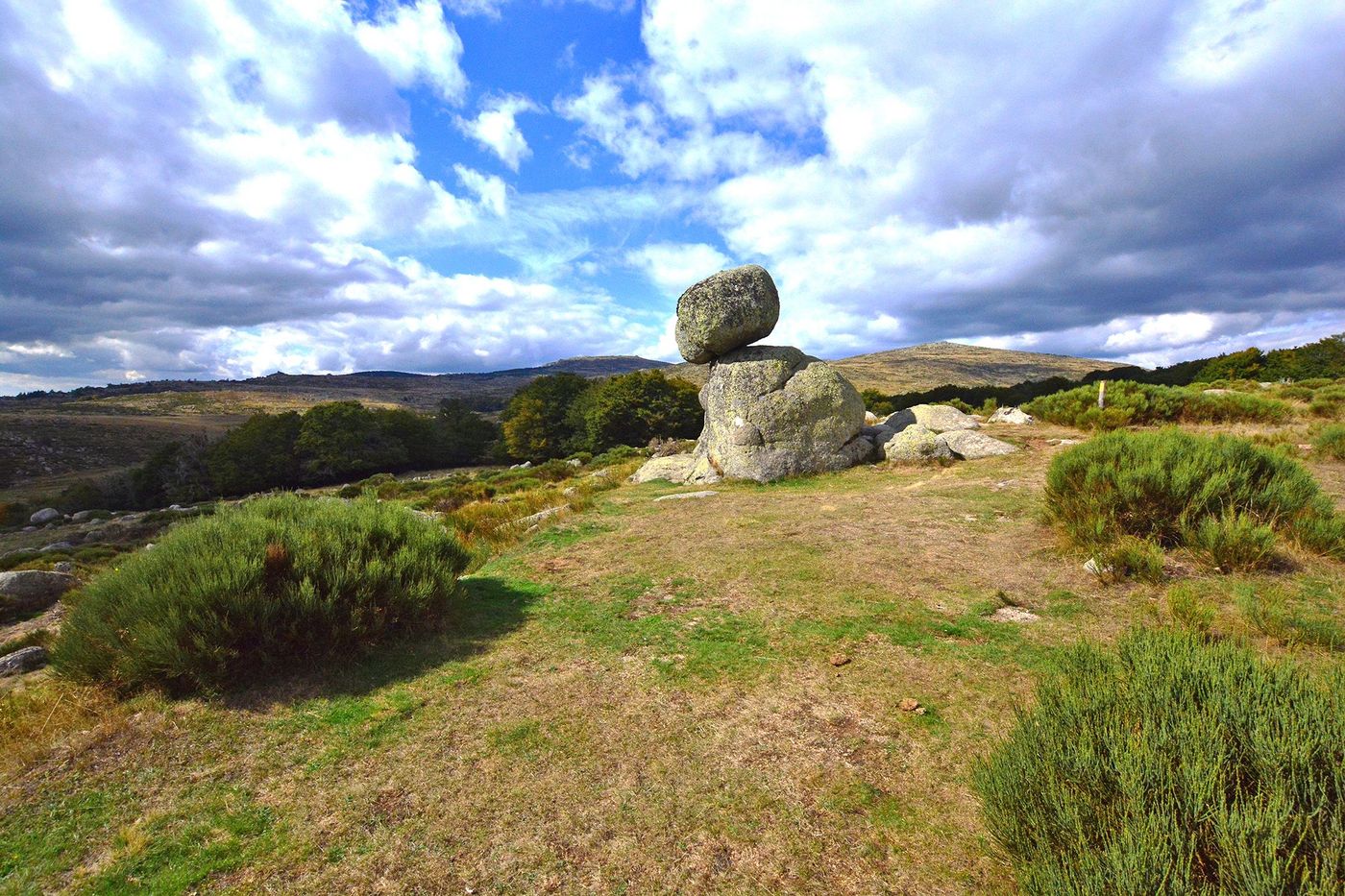 Mont Lozère - blocs de granit