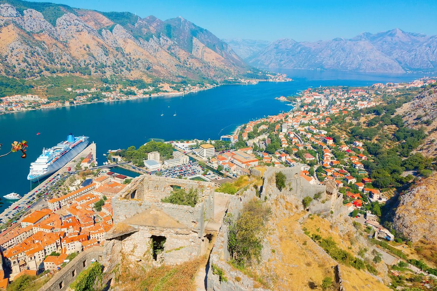 Montenegro Kotor Forteresse Saint-Jean