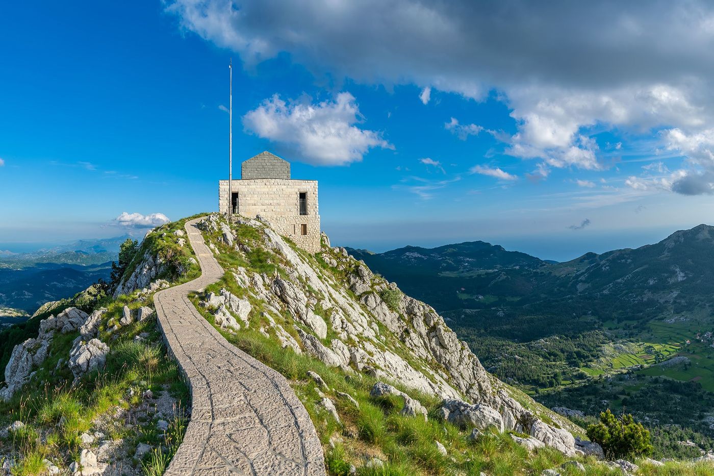 Montenegro Mont Lovcen Mausolée de Petar II Petrovic Njegos