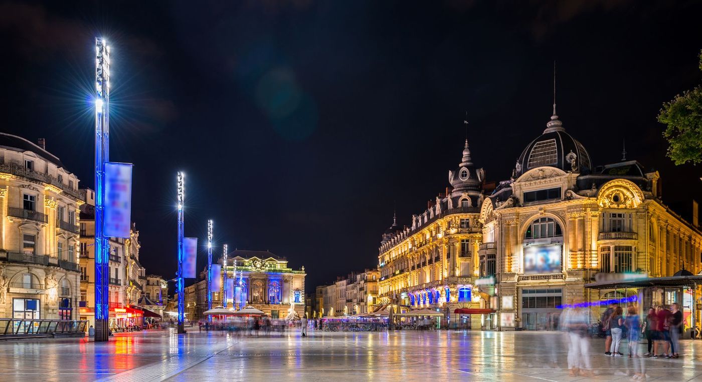 Montpellier Fête France