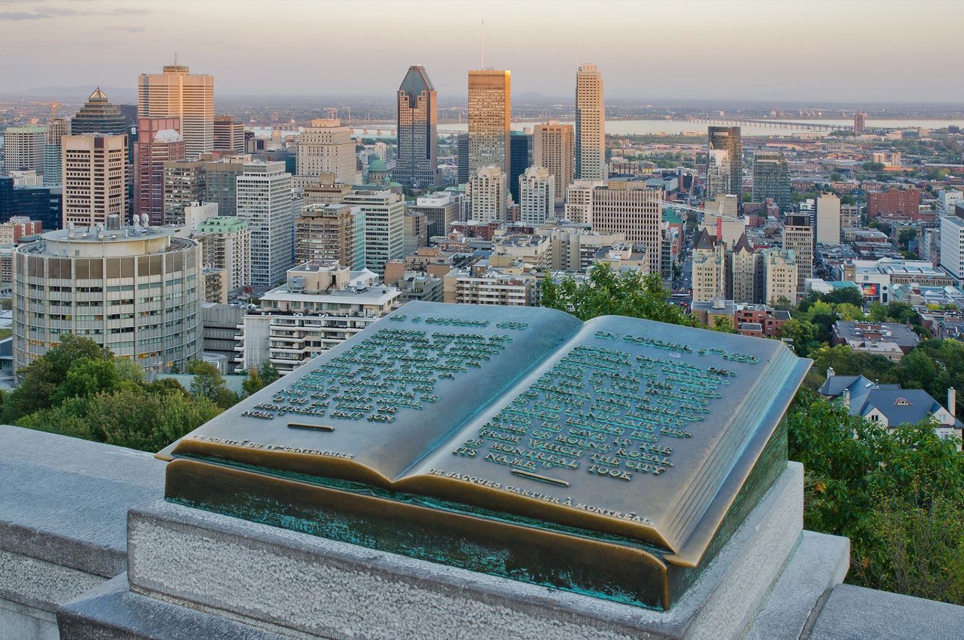 Québec Montréal Plaque Jacques Cartier