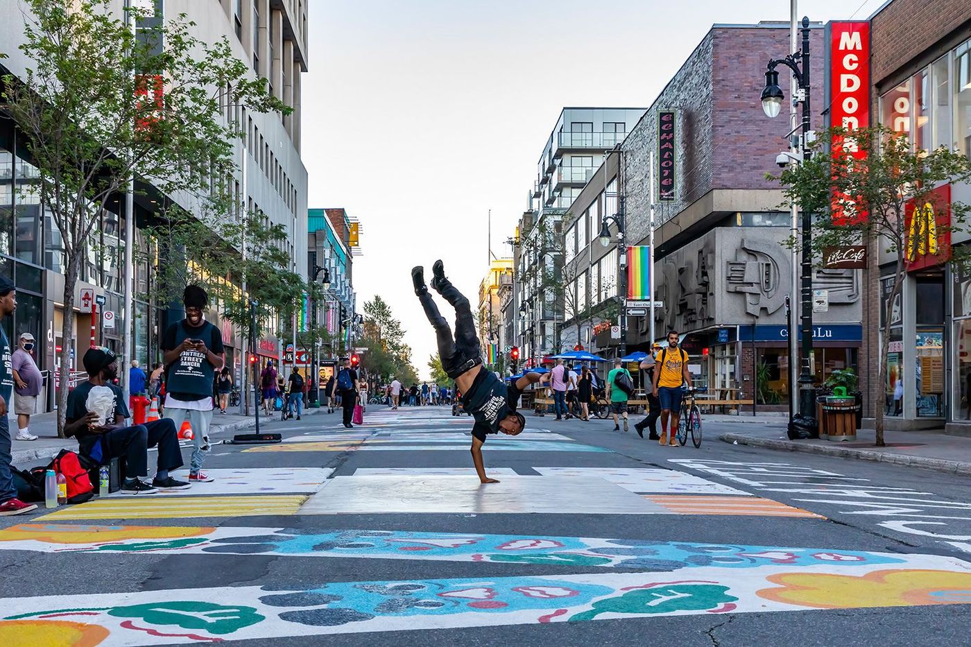 Montréal Rue Sainte-Catherine