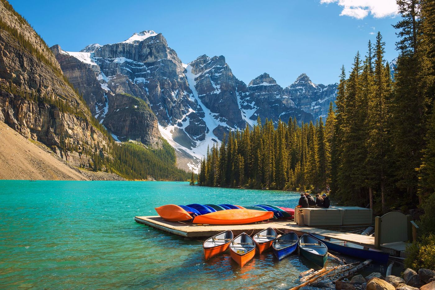 Moraine Lac Canada